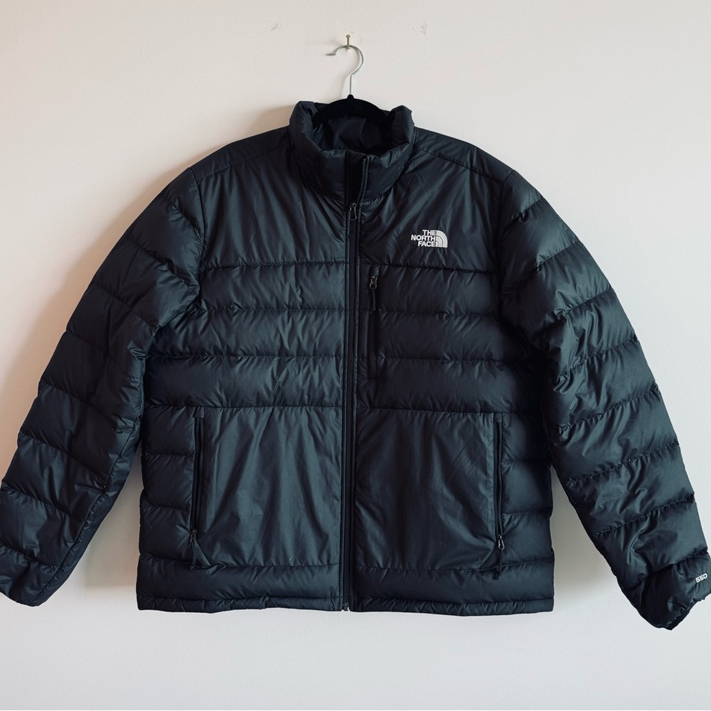 The North Face Men's Black Down 550 Puffer Jacket